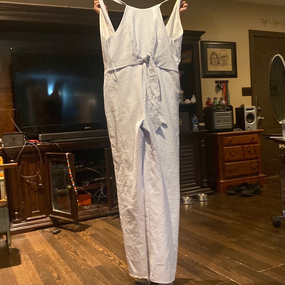 Large pants suit all in one